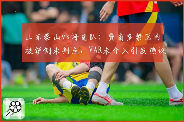 山东泰山vs河南队：费南多禁区内被铲倒未判点，VAR未介入引发热议