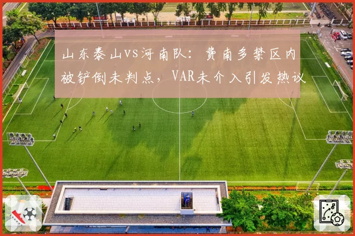 山东泰山vs河南队：费南多禁区内被铲倒未判点，VAR未介入引发热议